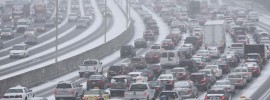 Atlanta traffic in snow II
