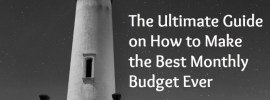 monthly budget