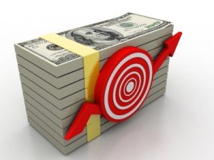 Target on money