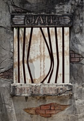 Jail cell window open