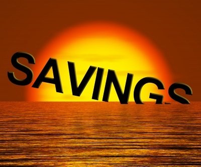 Savings sinking into ocean
