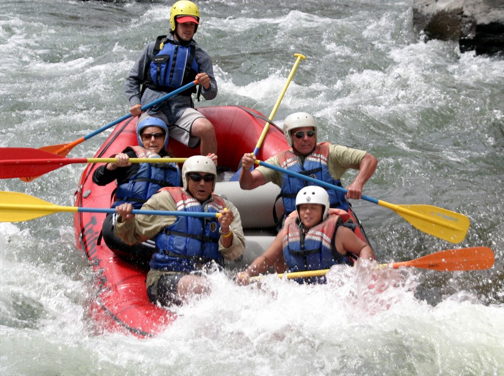 whitewater rafting