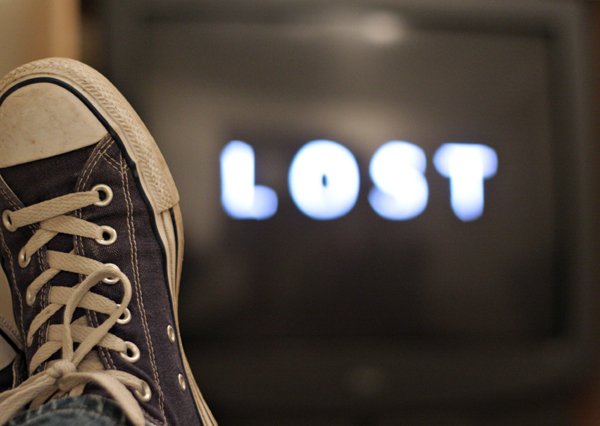 shoes and tv