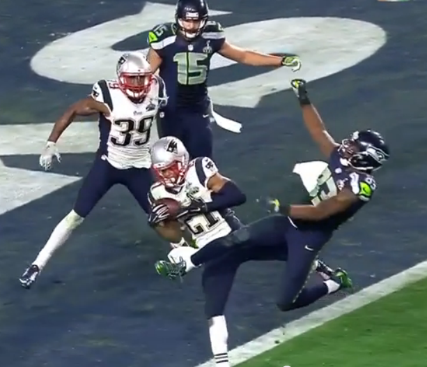 super bowl interception